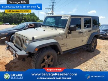 2017 Jeep Wrangler 4WD Unlimited Sport