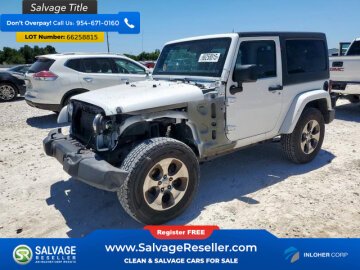 2017 Jeep Wrangler 4WD Sahara