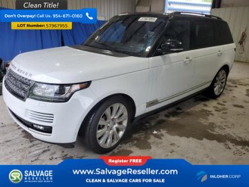 2017 Land Rover Range Rover Long Wheelbase Supercharged