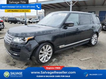 2017 Land Rover Range Rover Long Wheelbase Supercharged