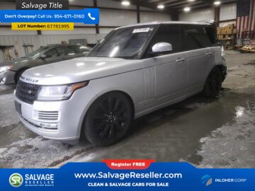 2017 Land Rover Range Rover Supercharged