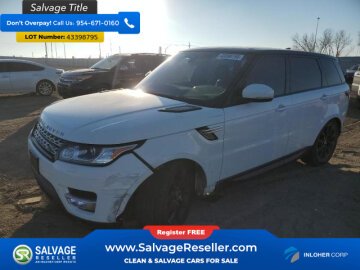 New 2017 Land Rover Range Rover Sport HSE