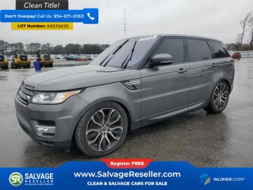 New 2017 Land Rover Range Rover Sport HSE