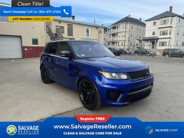 New 2017 Land Rover Range Rover Sport SVR