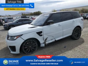 2017 Land Rover Range Rover Sport SVR