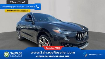 2017 Maserati Levante S w/ Luxury Package