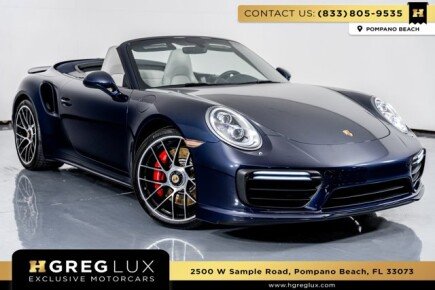 Photo 1 for 2017 Porsche 911 Turbo Cabriolet
