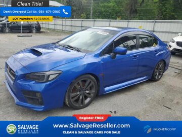 New 2017 Subaru WRX Premium