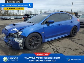 New 2017 Subaru WRX Premium