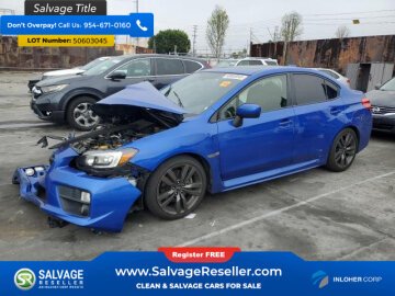 New 2017 Subaru WRX Limited
