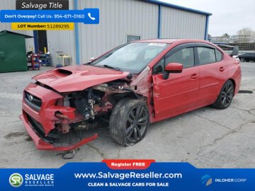 New 2017 Subaru WRX Limited