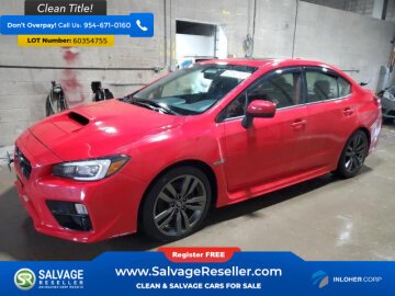 2017 Subaru WRX Limited