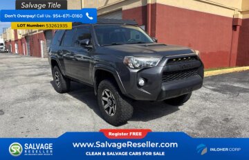 New 2017 Toyota 4Runner 4WD