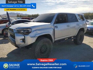 New 2017 Toyota 4Runner 4WD