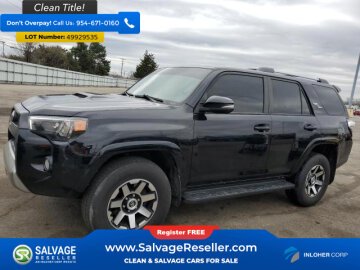 New 2017 Toyota 4Runner 4WD
