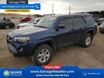 New 2017 Toyota 4Runner 4WD