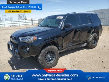 New 2017 Toyota 4Runner 4WD