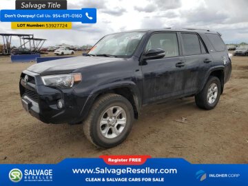New 2017 Toyota 4Runner 4WD