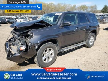 New 2017 Toyota 4Runner 4WD