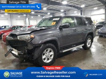 2017 Toyota 4Runner 4WD