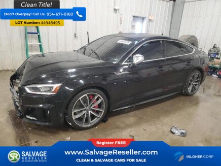 Photo 1 for New 2018 Audi S5 3.0T Prestige Sportback