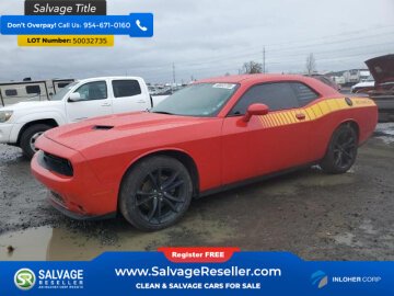 2018 Dodge Challenger SXT