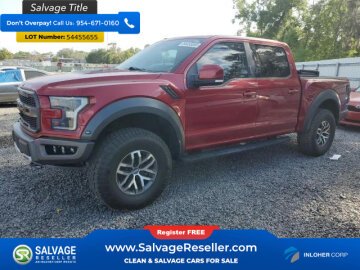 2018 Ford F150 4x4 Crew Cab Raptor
