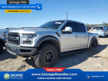 2018 Ford F150 4x4 Crew Cab Raptor
