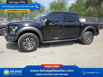 2018 Ford F150 4x4 Crew Cab Raptor