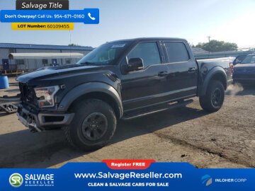 2018 Ford F150 4x4 Crew Cab Raptor