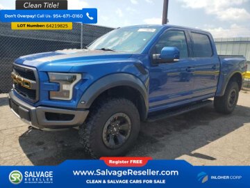 2018 Ford F150 4x4 Crew Cab Raptor