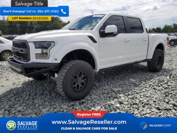 2018 Ford F150 4x4 Crew Cab Raptor