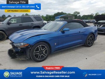 2018 Ford Mustang Convertible