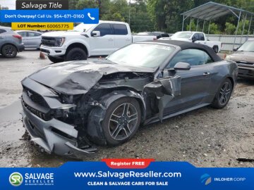 2018 Ford Mustang Convertible