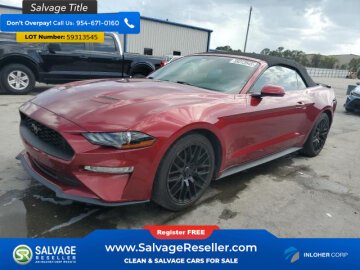 2018 Ford Mustang Convertible