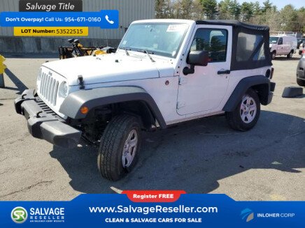 Photo 1 for 2018 Jeep Wrangler JK 4WD Sport
