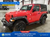 New 2018 Jeep Wrangler 4WD Sport