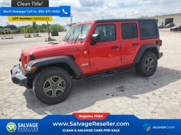 2018 Jeep Wrangler 4WD Unlimited Sport