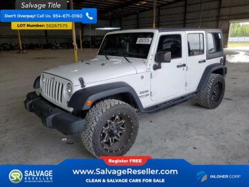 2018 Jeep Wrangler JK 4WD Unlimited Sport