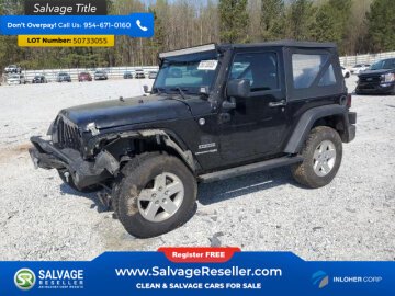 2018 Jeep Wrangler JK 4WD Sport