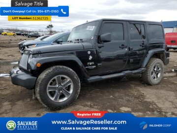 2018 Jeep Wrangler JK 4WD Unlimited Sahara