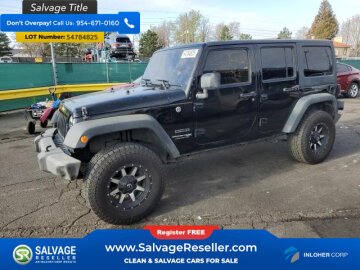 2018 Jeep Wrangler JK 4WD Unlimited Sport