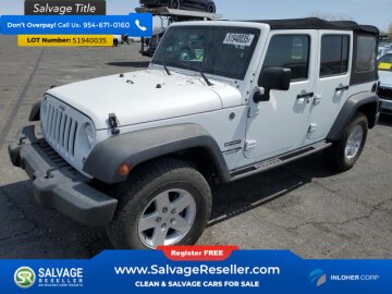2018 Jeep Wrangler JK 4WD Unlimited Sport