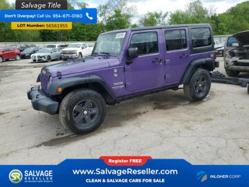 2018 Jeep Wrangler JK 4WD Unlimited Sport