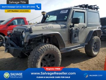 2018 Jeep Wrangler JK 4WD Sport