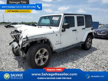 2018 Jeep Wrangler JK 4WD Unlimited Sahara