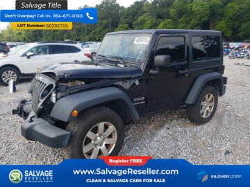 2018 Jeep Wrangler JK 4WD Sport
