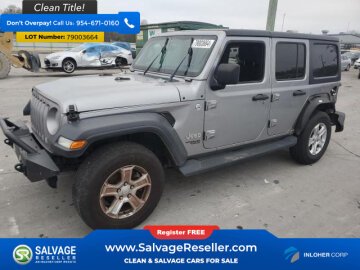 2018 Jeep Wrangler 4WD Unlimited Sport