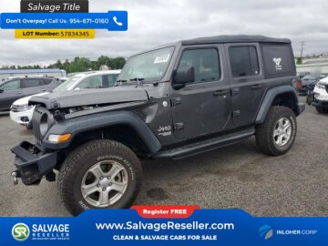 2018 Jeep Wrangler 4WD Unlimited Sport