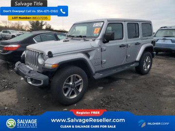 2018 Jeep Wrangler 4WD Unlimited Sahara